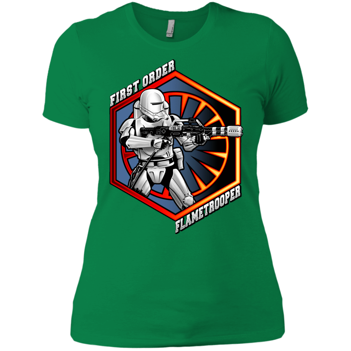 T-Shirts Kelly Green / X-Small Flametrooper Women's Premium T-Shirt