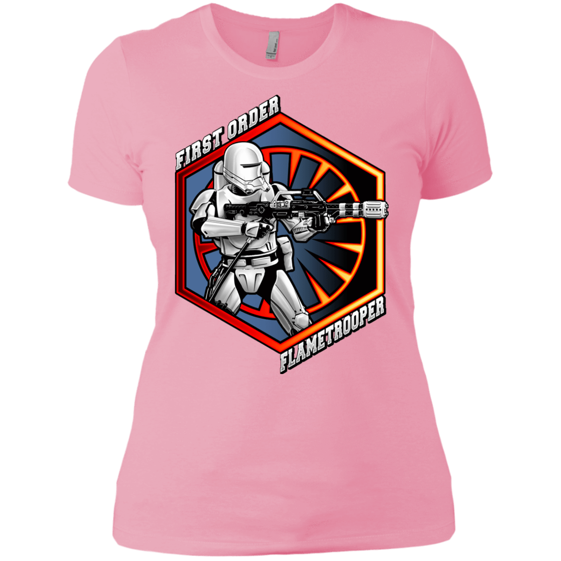 T-Shirts Light Pink / X-Small Flametrooper Women's Premium T-Shirt