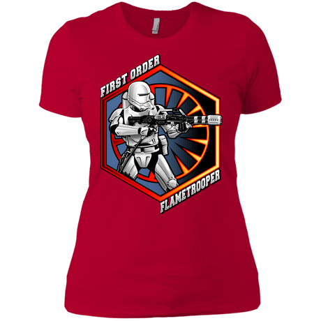 T-Shirts Red / X-Small Flametrooper Women's Premium T-Shirt