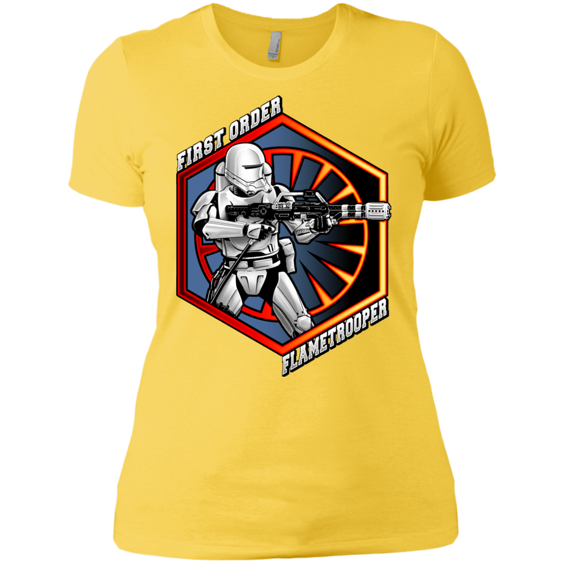 T-Shirts Vibrant Yellow / X-Small Flametrooper Women's Premium T-Shirt