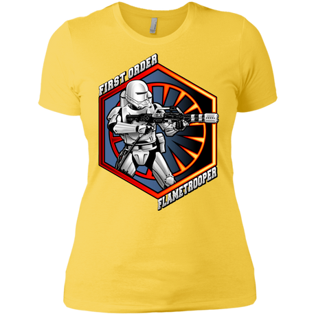 T-Shirts Vibrant Yellow / X-Small Flametrooper Women's Premium T-Shirt