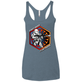 T-Shirts Indigo / X-Small Flametrooper Women's Triblend Racerback Tank