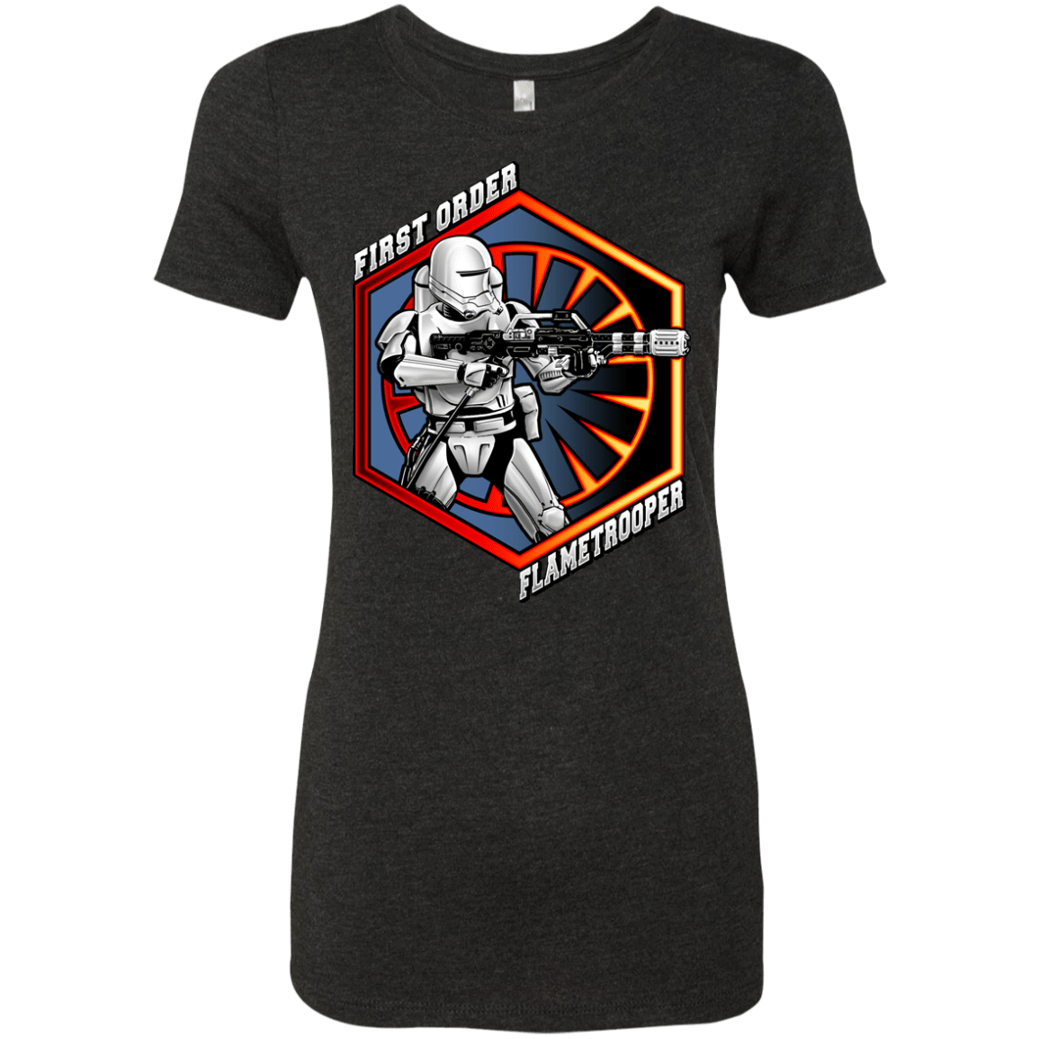 T-Shirts Vintage Black / Small Flametrooper Women's Triblend T-Shirt