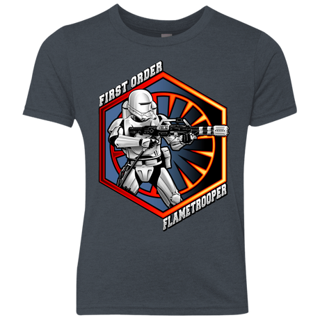 T-Shirts Vintage Navy / YXS Flametrooper Youth Triblend T-Shirt