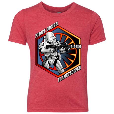 T-Shirts Vintage Red / YXS Flametrooper Youth Triblend T-Shirt