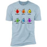 T-Shirts Light Blue / YXS Flaming Elements Science Boys Premium T-Shirt