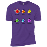 T-Shirts Purple Rush / YXS Flaming Elements Science Boys Premium T-Shirt