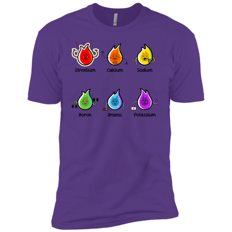 T-Shirts Purple Rush / YXS Flaming Elements Science Boys Premium T-Shirt