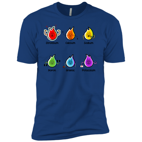 T-Shirts Royal / YXS Flaming Elements Science Boys Premium T-Shirt