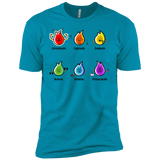 T-Shirts Turquoise / YXS Flaming Elements Science Boys Premium T-Shirt