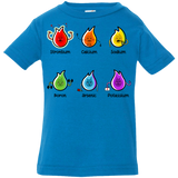 T-Shirts Cobalt / 6 Months Flaming Elements Science Infant Premium T-Shirt