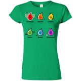 T-Shirts Irish Green / S Flaming Elements Science Junior Slimmer-Fit T-Shirt