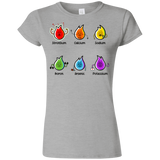 T-Shirts Sport Grey / S Flaming Elements Science Junior Slimmer-Fit T-Shirt