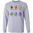 T-Shirts Sport Grey / S Flaming Elements Science Men's Long Sleeve T-Shirt