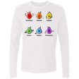 T-Shirts White / S Flaming Elements Science Men's Premium Long Sleeve