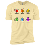 T-Shirts Banana Cream / X-Small Flaming Elements Science Men's Premium T-Shirt