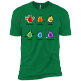 T-Shirts Kelly Green / X-Small Flaming Elements Science Men's Premium T-Shirt