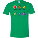 T-Shirts Irish Green / S Flaming Elements Science Men's Semi-Fitted Softstyle
