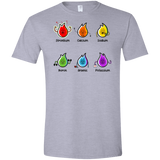 T-Shirts Sport Grey / X-Small Flaming Elements Science Men's Semi-Fitted Softstyle