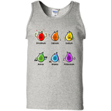 T-Shirts Ash / S Flaming Elements Science Men's Tank Top