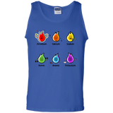 T-Shirts Royal / S Flaming Elements Science Men's Tank Top