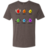 T-Shirts Macchiato / S Flaming Elements Science Men's Triblend T-Shirt