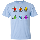 T-Shirts Light Blue / S Flaming Elements Science T-Shirt