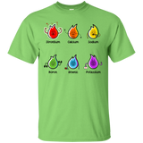 T-Shirts Lime / S Flaming Elements Science T-Shirt