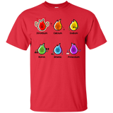 T-Shirts Red / S Flaming Elements Science T-Shirt