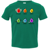 T-Shirts Kelly / 2T Flaming Elements Science Toddler Premium T-Shirt