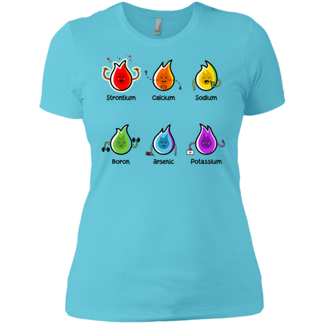 T-Shirts Cancun / X-Small Flaming Elements Science Women's Premium T-Shirt