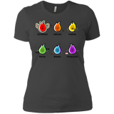 T-Shirts Heavy Metal / X-Small Flaming Elements Science Women's Premium T-Shirt