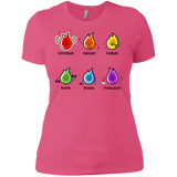 T-Shirts Hot Pink / X-Small Flaming Elements Science Women's Premium T-Shirt