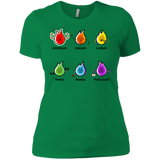 T-Shirts Kelly Green / X-Small Flaming Elements Science Women's Premium T-Shirt