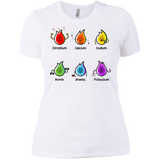 T-Shirts White / X-Small Flaming Elements Science Women's Premium T-Shirt
