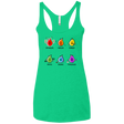 T-Shirts Envy / X-Small Flaming Elements Science Women's Triblend Racerback Tank