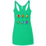 T-Shirts Envy / X-Small Flaming Elements Science Women's Triblend Racerback Tank