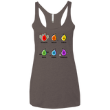 T-Shirts Macchiato / X-Small Flaming Elements Science Women's Triblend Racerback Tank