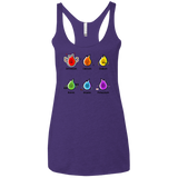 T-Shirts Purple Rush / X-Small Flaming Elements Science Women's Triblend Racerback Tank