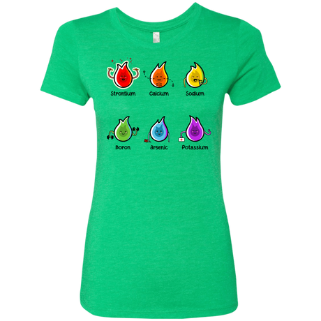 T-Shirts Envy / S Flaming Elements Science Women's Triblend T-Shirt