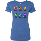 T-Shirts Vintage Royal / S Flaming Elements Science Women's Triblend T-Shirt