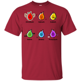 T-Shirts Cardinal / YXS Flaming Elements Science Youth T-Shirt