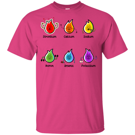 T-Shirts Heliconia / YXS Flaming Elements Science Youth T-Shirt