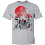 T-Shirts Sport Grey / S Flamingo Garden T-Shirt
