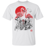 T-Shirts White / S Flamingo Garden T-Shirt