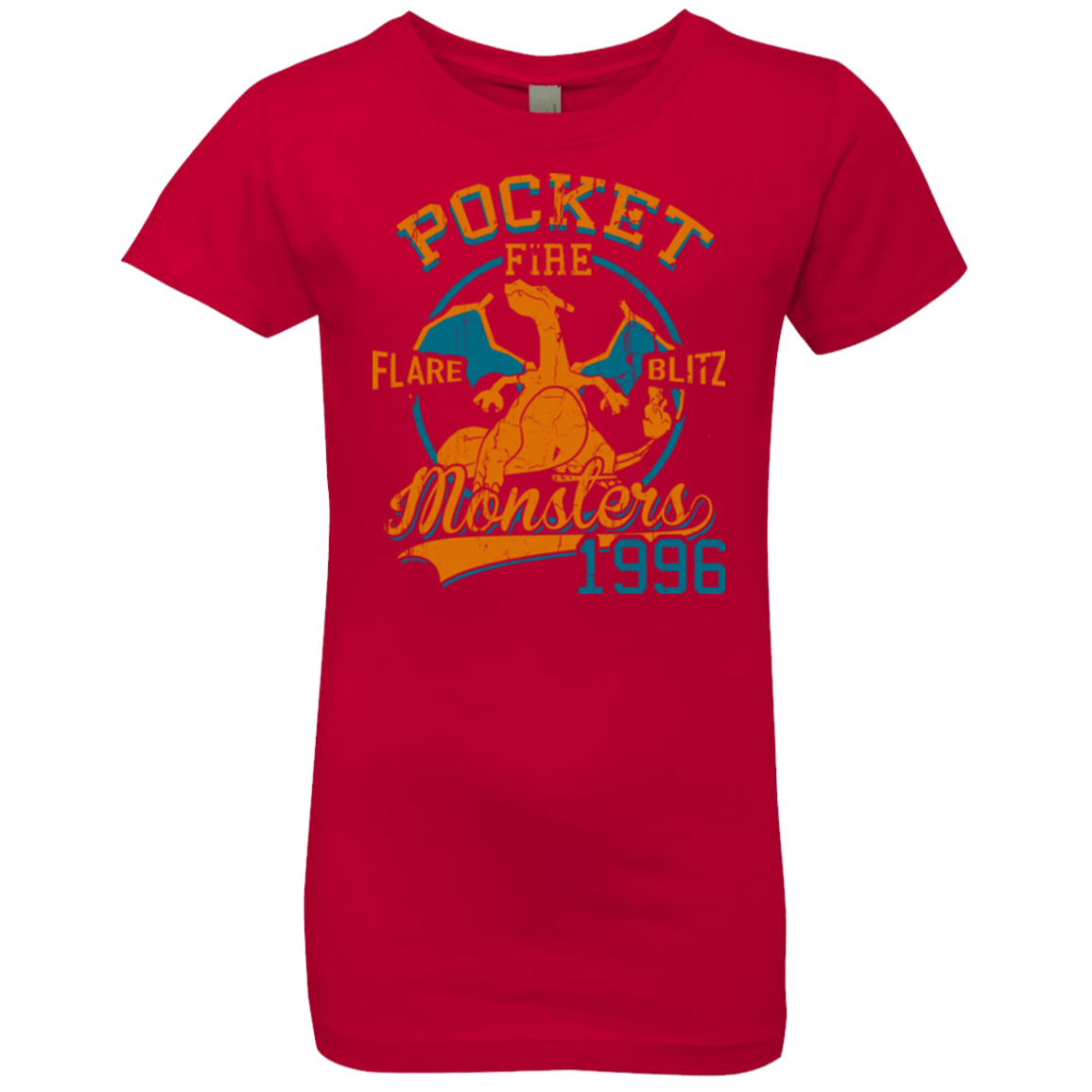 T-Shirts Red / YXS FLARE BLITZ Girls Premium T-Shirt