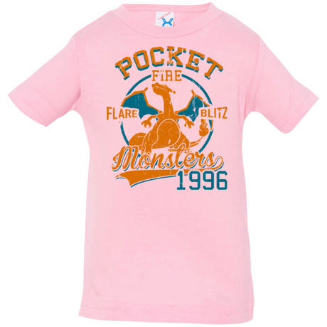 T-Shirts Pink / 6 Months FLARE BLITZ Infant PremiumT-Shirt