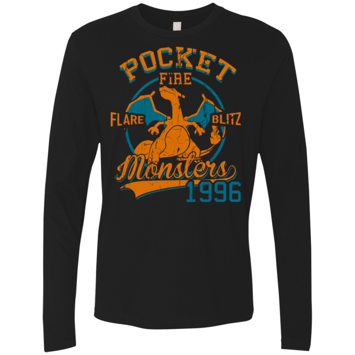 T-Shirts Black / Small FLARE BLITZ Men's Premium Long Sleeve