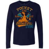 T-Shirts Midnight Navy / Small FLARE BLITZ Men's Premium Long Sleeve