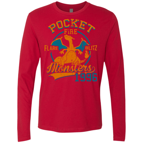 T-Shirts Red / Small FLARE BLITZ Men's Premium Long Sleeve